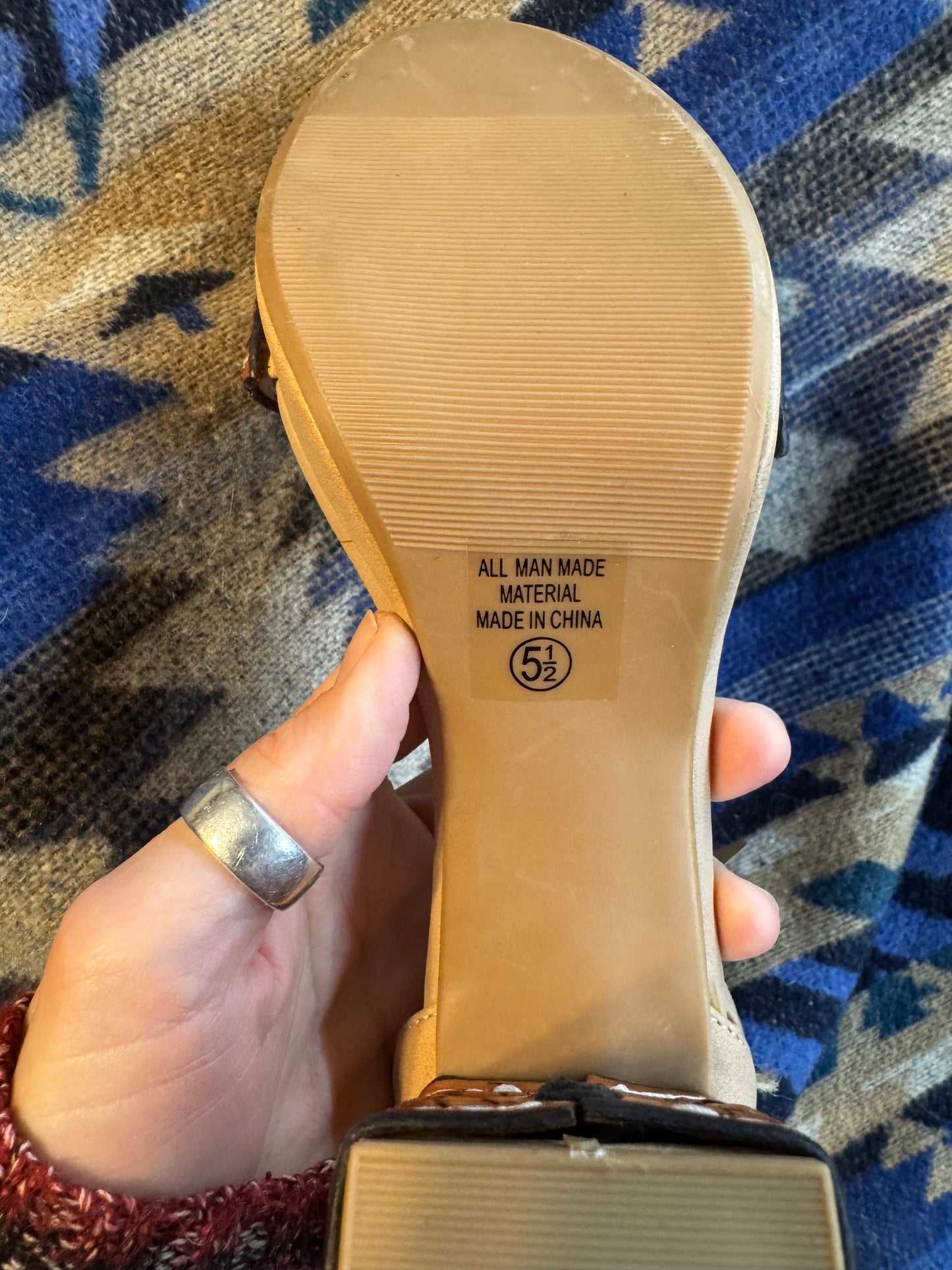 Tooled heels size 5 1/2